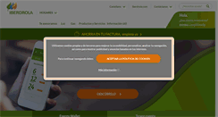 Desktop Screenshot of iberdrola.es