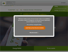 Tablet Screenshot of iberdrola.es